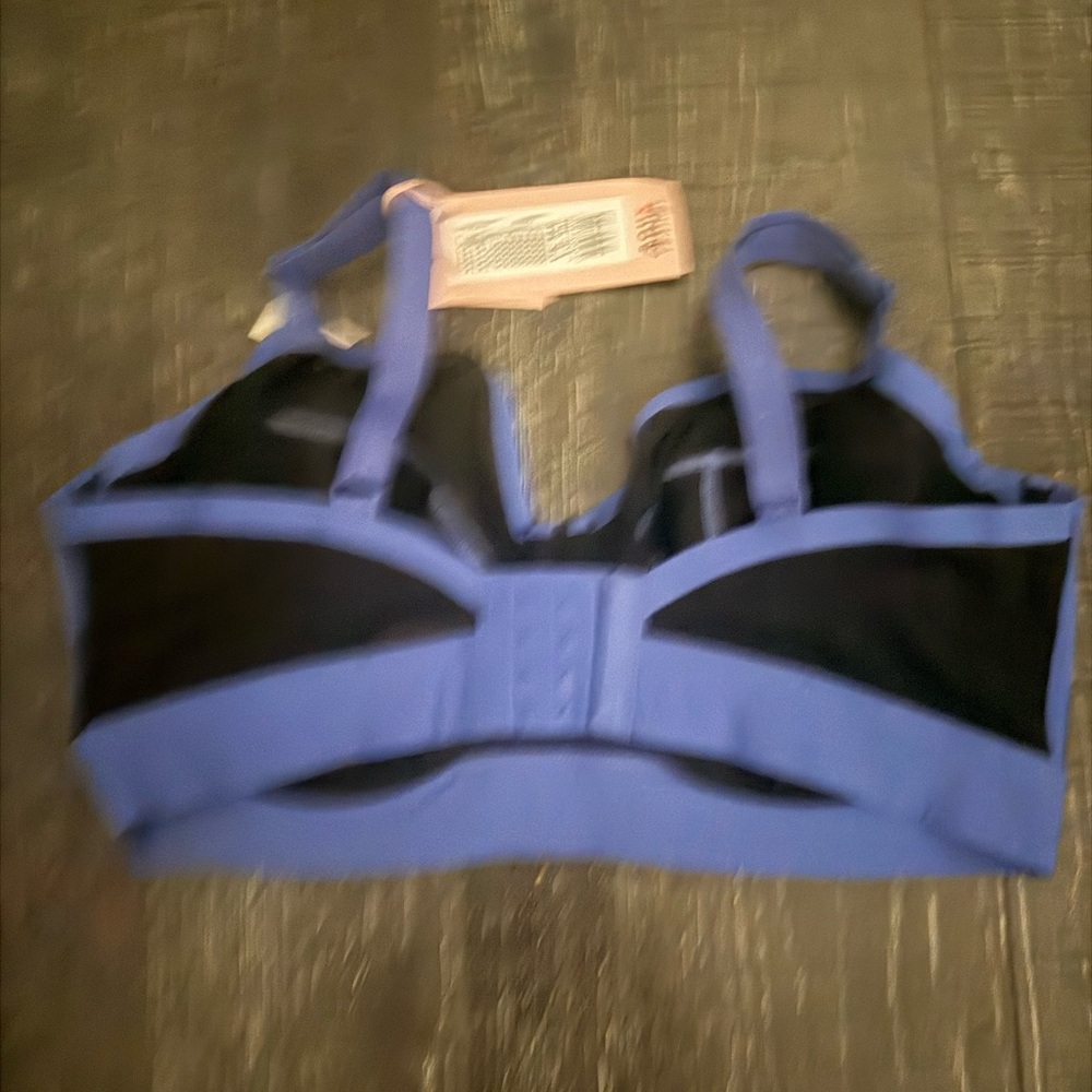 BOUX AVENUE Lounge Contrast Balconette Bra • 36E • Black/Blue NWT - Picture 3 of 3